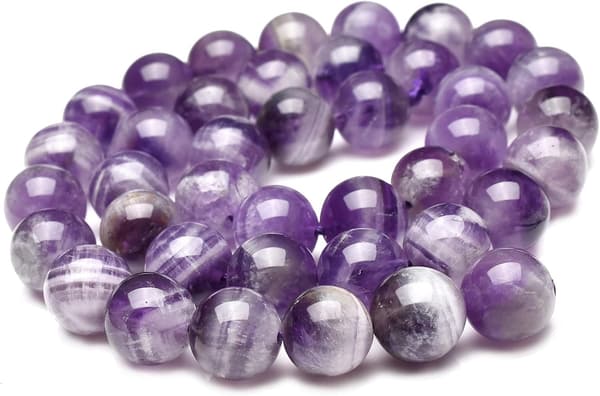 ケープアメジスト 6mm ビーズブレスレット 約38cm 天然石 パワーストーン