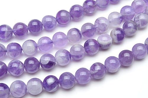 ケープアメジスト 6mm ビーズブレスレット 約38cm 天然石 パワーストーン