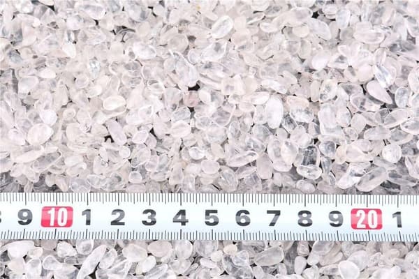 高グレード天然ローズクォーツさざれ石500g(4~6mm)