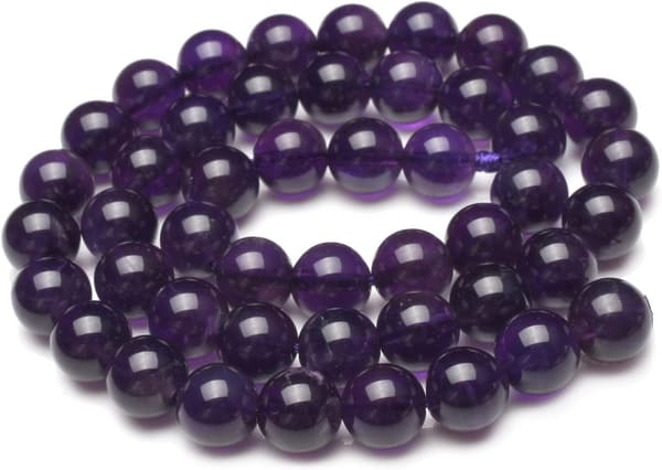 8mmアメジストビーズ1連(約38cm)天然石パワーストーン