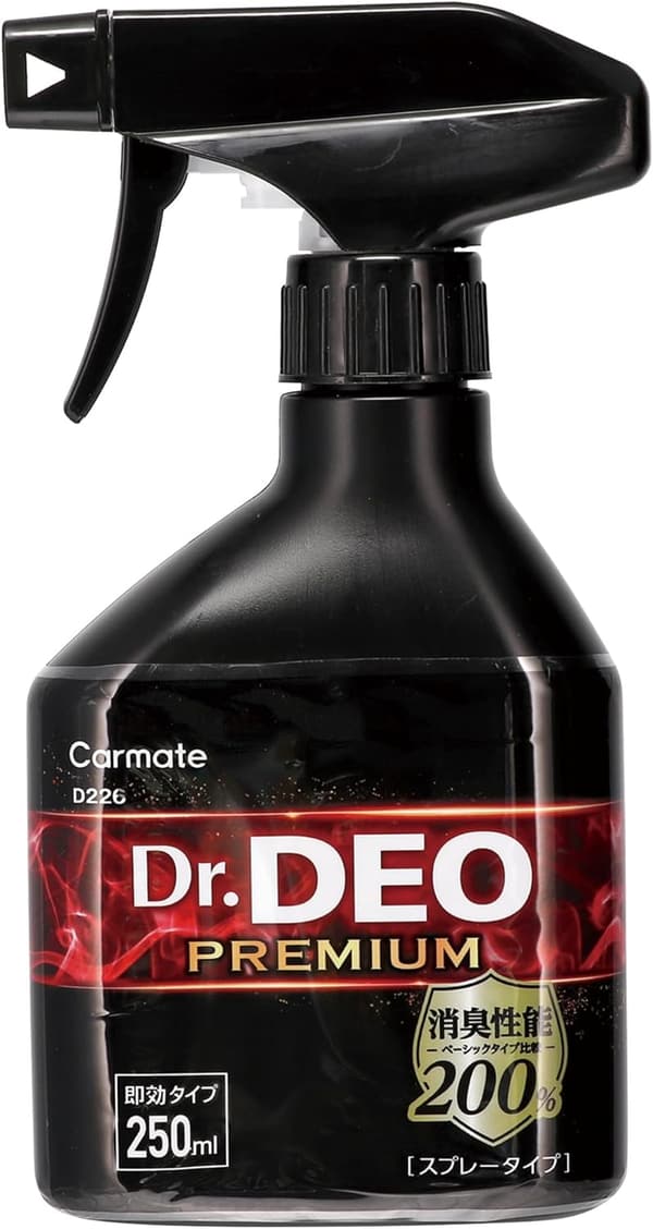 ドクターデオ 車用消臭剤 プレミアムスプレー 無香料 250ml