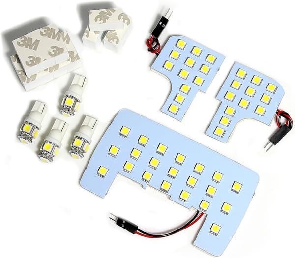 タントカスタム専用 LEDルームランプ 7点セット（車検対応） LA650S/LA660S用