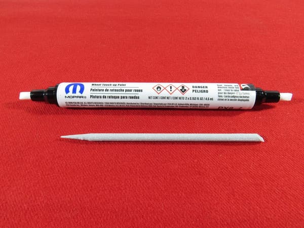 ダッジ・ラム/クライスラー/ジープ用グロスブラックホイールタッチアップペイント PX8 OEM