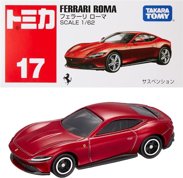 フェラーリローマ ミニカー (箱) | タカラトミー トミカ | 3歳以上向け 玩具安全基準合格