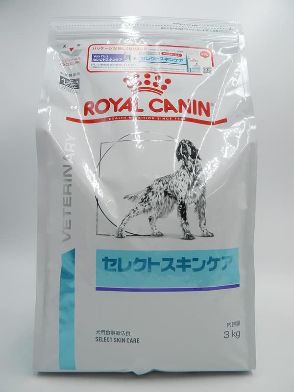 犬用 セレクトスキンケア 療法食 3kg ロイヤルカナン