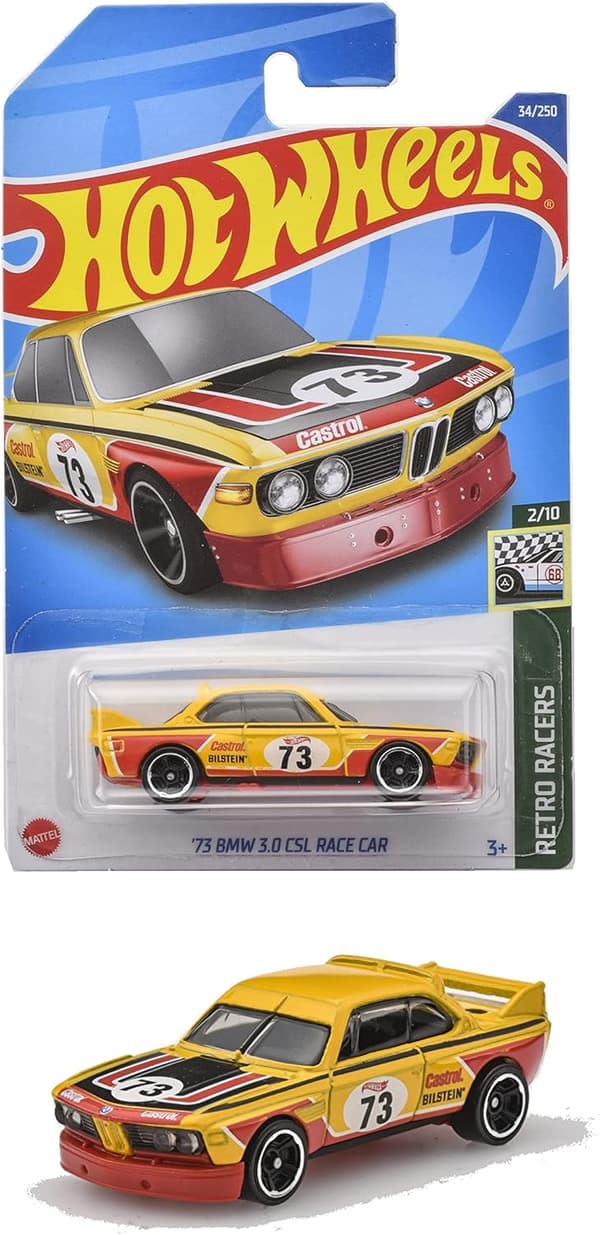 '73 BMW 3.0 CLS レースカー ホットウィール ベーシックカー