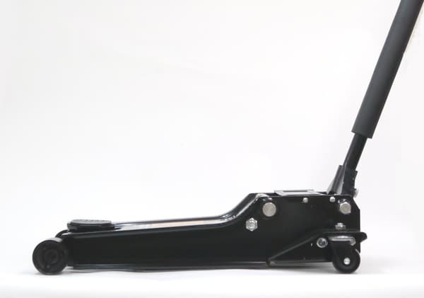 ローダウンガレージジャッキ 3.25t ダブルピストン 98mm〜535mm 低床 軽自動車〜大型車対応【ラバーパッド付】