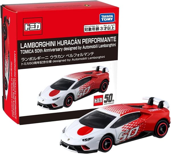 トミカ50周年記念 ランボルギーニ ウラカン ミニカー 3歳以上