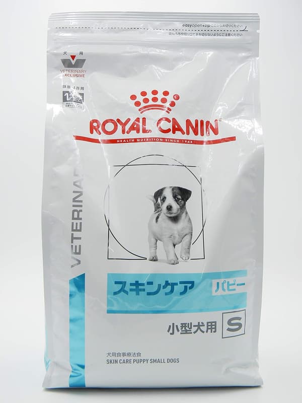 小型犬用パピーのためのスキンケアドッグフード 3kg