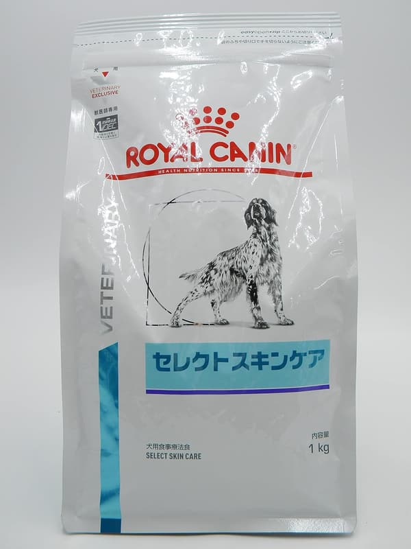 犬用セレクトスキンケア療法食（ロイヤルカナン）1kg