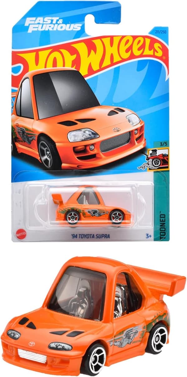 トヨタスープラ ホットウィール ベーシックカー 【3才から】