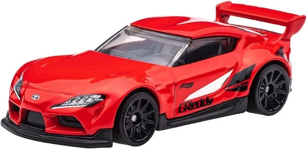 トヨタ GR スープラ ベーシックカー レッド 1/64 【3才以上】
