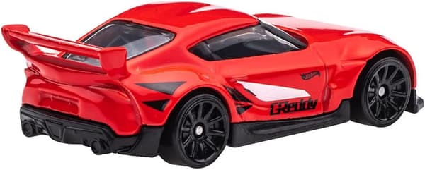 トヨタ GR スープラ ベーシックカー レッド 1/64 【3才以上】
