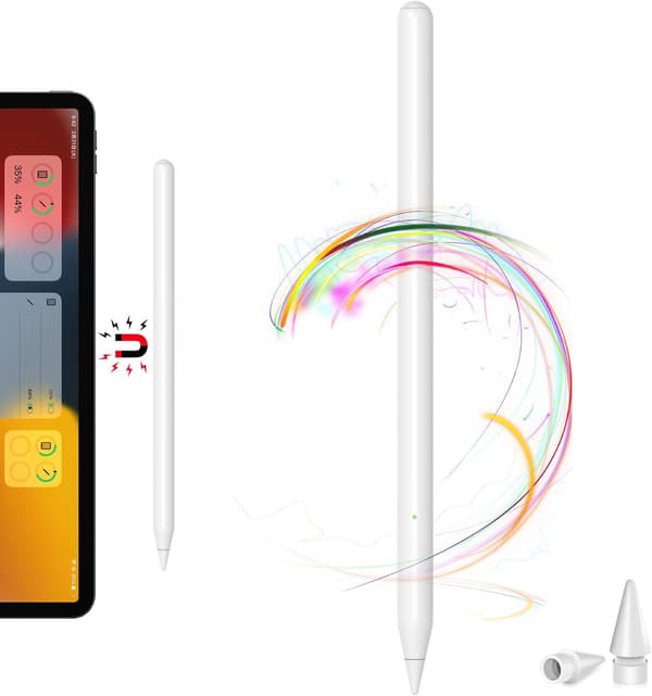 iPad対応 ワイヤレス充電 タッチペン 超高感度 0遅延 磁気吸着充電