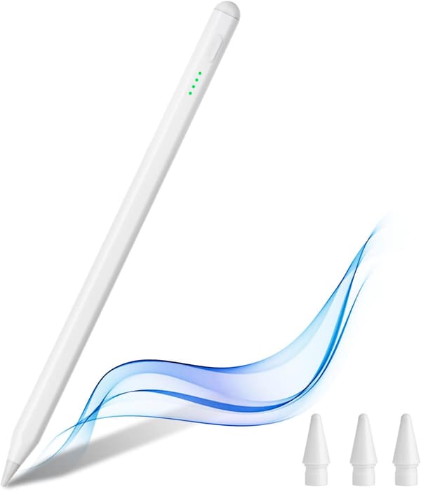 iPad対応 超高感度スタイラスペン 磁気吸着・傾き感知機能付き