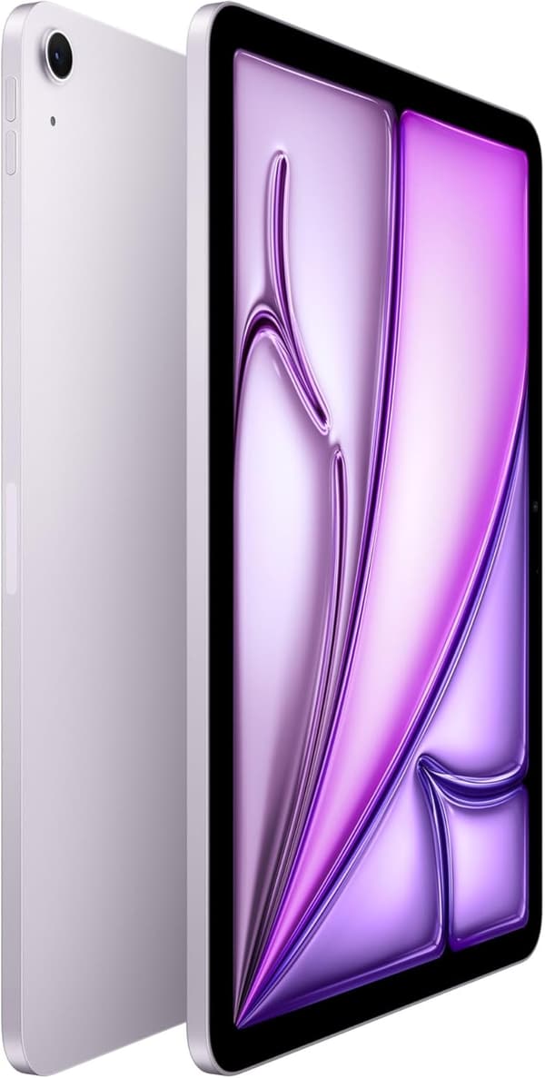 Apple iPad Air 256GB (M3) - Liquid Retinaディスプレイ、Wi-Fi 6E、Touch ID、12MPカメラ、パープル
