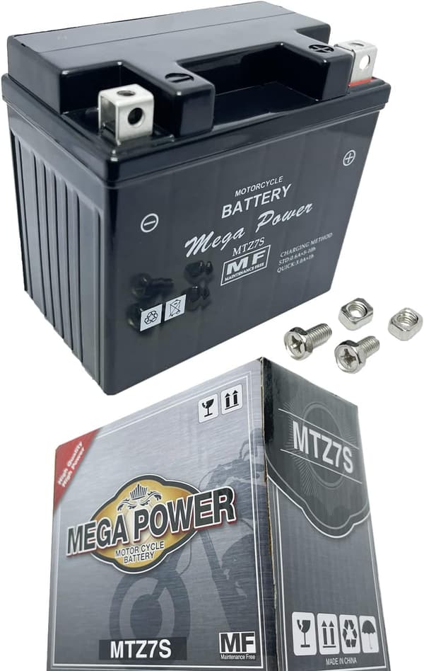 メンテナンスフリー バイクバッテリー MTZ7S 互換品