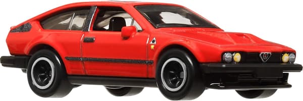 アルファロメオ GTV6 3.0 ミニカー - ホットウィール カーカルチャー 3歳から