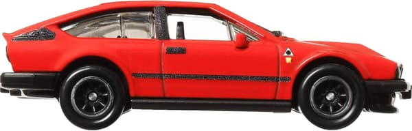 アルファロメオ GTV6 3.0 ミニカー - ホットウィール カーカルチャー 3歳から