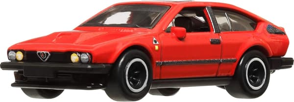 アルファロメオ GTV6 3.0 ミニカー - ホットウィール カーカルチャー 3歳から