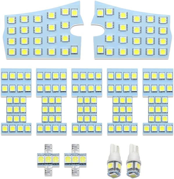 エルグランド E52 専用 LED ルームランプセット ホワイト 60000K 微点灯対策済 取付簡単