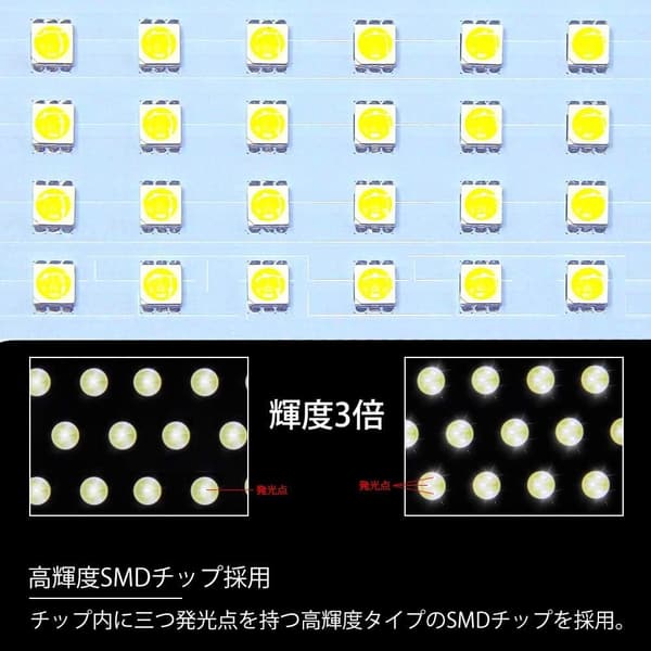 エルグランド E52系 専用LEDルームランプセット 6000K 爆光 11点セット