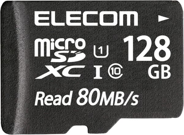 エレコム 128GB マイクロSDカード UHS-1 防水タイプ MF-AMS128GU11