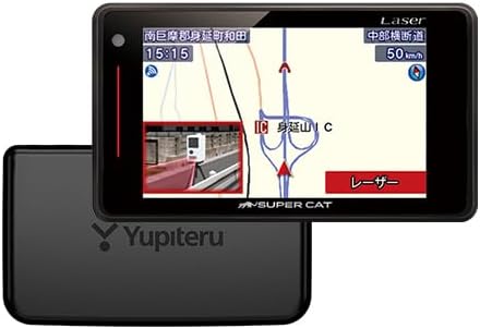 ユピテル LS720 セパレート GPS レーザー レーダー探知機