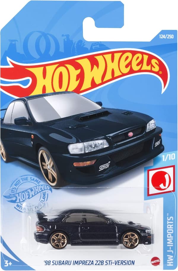 '98スバルインプレッサ22B STi版ホットウィールベーシックカー