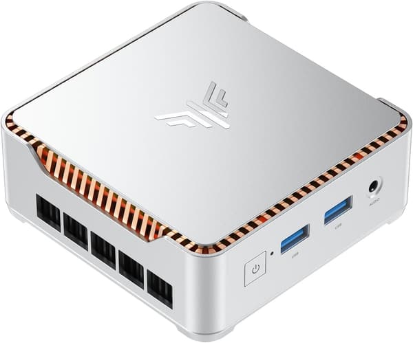 ミニPC N97 - Windows11 Pro、8GB RAM、256GB SSD、最大3.60GHz、4K出力対応、静音設計、小型軽量パソコン