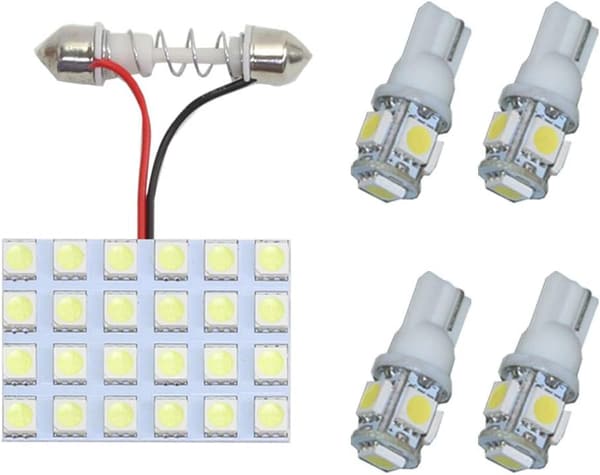 ダイハツ ミライース用 SMD LEDルームランプセット 5点 44連