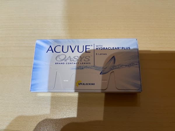 アキュビュー オアシス 使い捨てコンタクトレンズ -1.75 6枚入