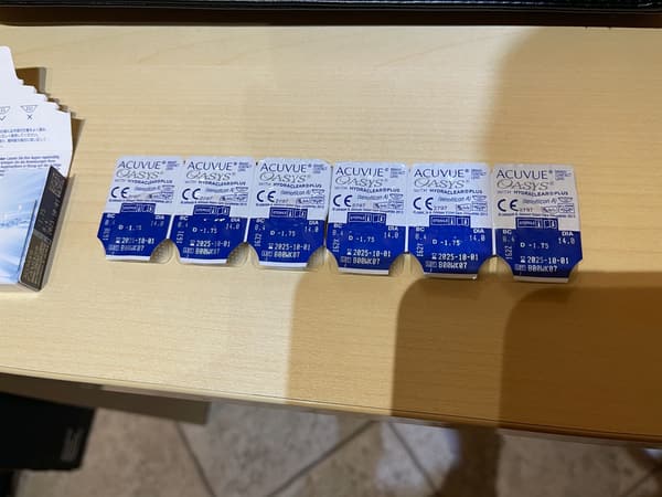 アキュビュー オアシス 使い捨てコンタクトレンズ -1.75 6枚入