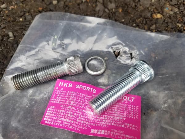 トヨタ用 HKB 10mm スペーサーボルト 10個セット