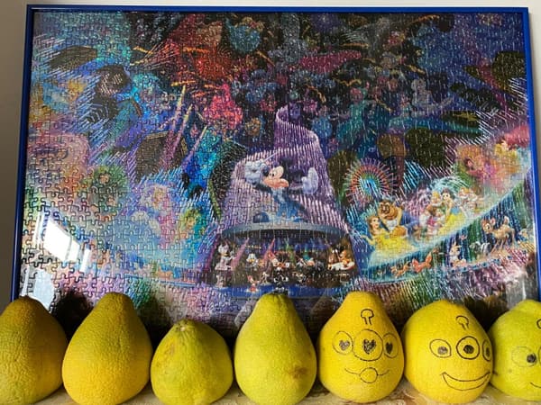 ディズニー ホログラムピース 1000ピース ジグソーパズル ウォータードリームコンサート (51x73.5cm) 日本製