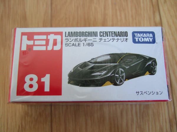 トミカ No.81 ランボルギーニ チェンテナリオ LP770-4 ミニカー