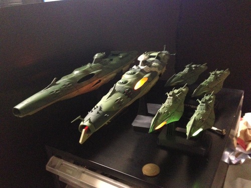 ガミラス艦セット2 1/1000スケール (宇宙戦艦ヤマト2199)
