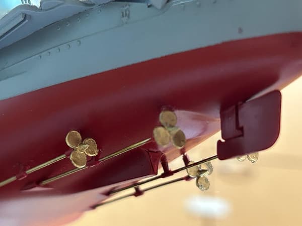 戦艦武蔵 1/600 スケールモデル【マイクロエース】