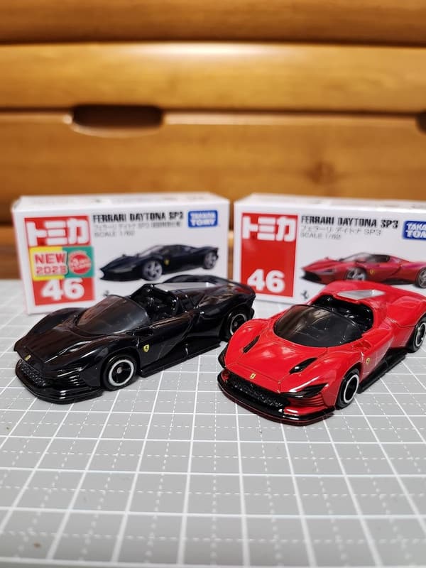 タカラトミー トミカ フェラーリ デイトナ SP3 初回版 ミニカー 3歳以上